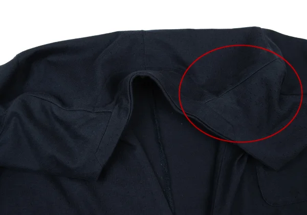 Y's Cotton Punched Long Cardigan K-174014_005
