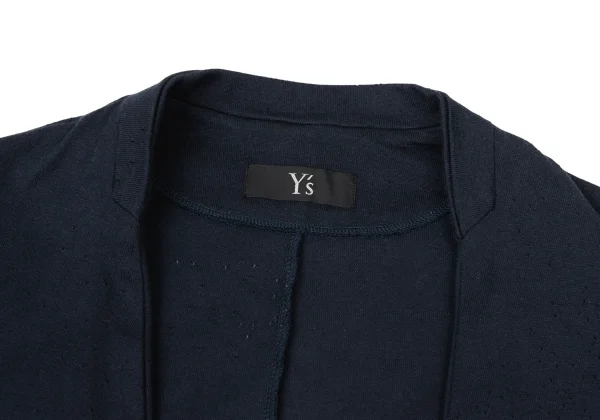 Y's Cotton Punched Long Cardigan K-174014_007
