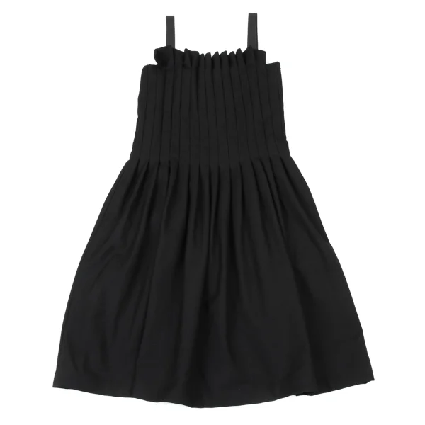 LIMI feu Leather Strap Pleated Dress K-174015_002