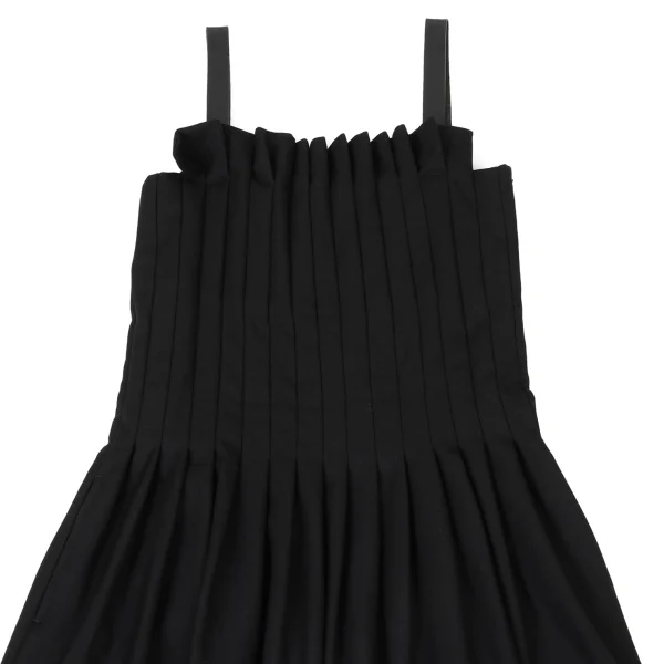 LIMI feu Leather Strap Pleated Dress K-174015_003