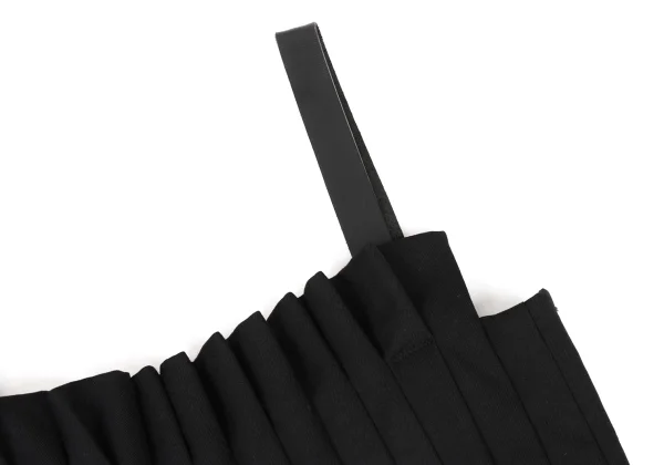 LIMI feu Leather Strap Pleated Dress K-174015_005