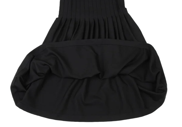 LIMI feu Leather Strap Pleated Dress K-174015_010