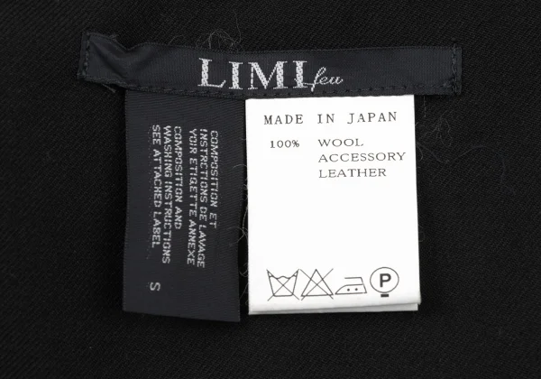 LIMI feu Leather Strap Pleated Dress K-174015_014