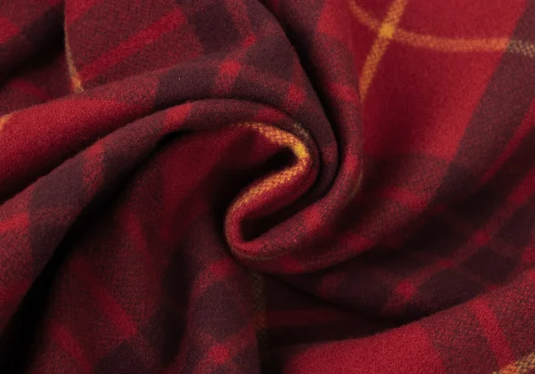 Vivienne Westwood Red Label Wool Blended Checker Half Coat K-174016_013