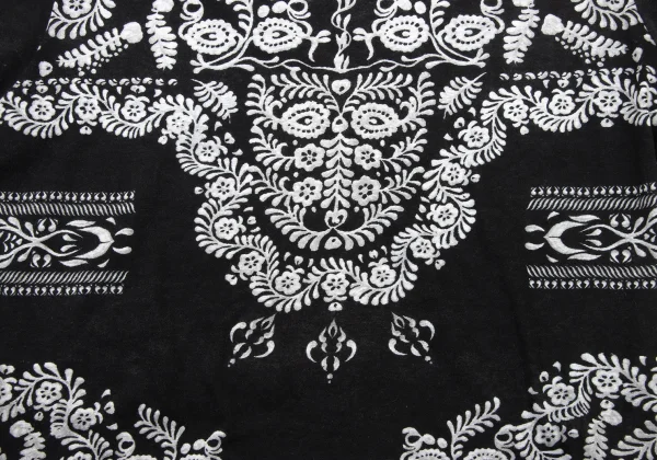 Jean Paul GAULTIER Mesh Trim Botanical Print T-Shirt K-174021_015