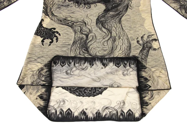 Jean Paul GAULTIER FEMME Dragon Drawing Print Tops K-174024_011