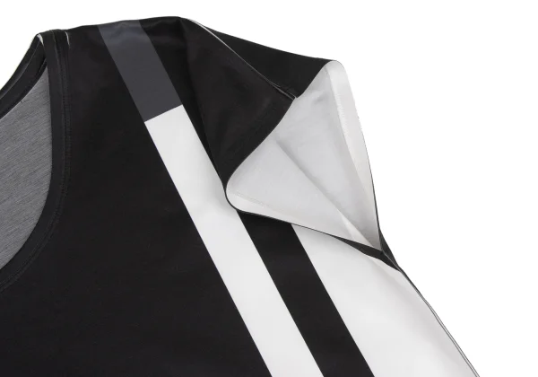 ISSEY MIYAKE Panel Printed Square Top K-174026_005