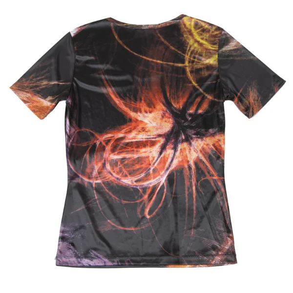 ISSEY MIYAKE Graphic Print Poly T-Shirt K-174027_008
