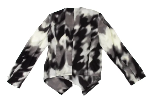 ISSEY MIYAKE Tencell Printed Wrap Jacket K-174033_012