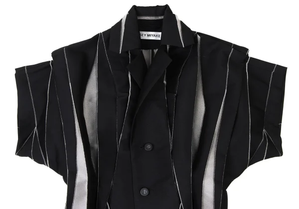 ISSEY MIYAKE Poly Blend Origami-Design Jacket K-174035_003