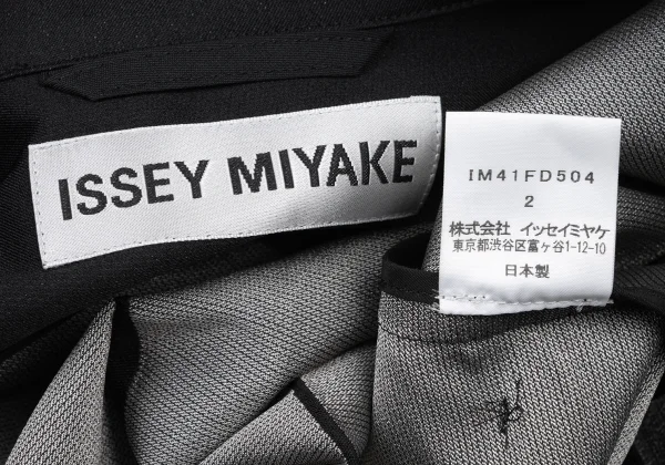 ISSEY MIYAKE Poly Blend Origami-Design Jacket K-174035_012