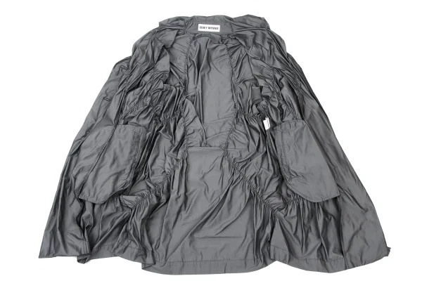 ISSEY MIYAKE Shirring Design Long Jacket K-174037_010