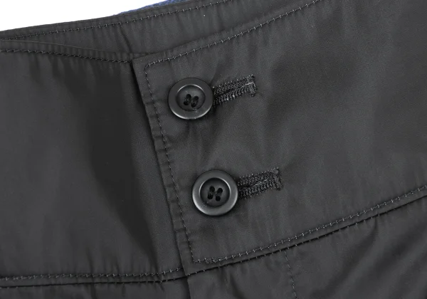 ISSEY MIYAKE Hem Pleats Switching Half Pants K-174039_003