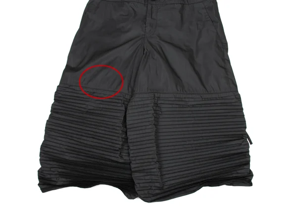 ISSEY MIYAKE Hem Pleats Switching Half Pants K-174039_006