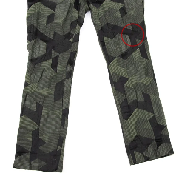 ISSEY MIYAKE Nylon Poly Geometric Jacquard Pants K-174041_006