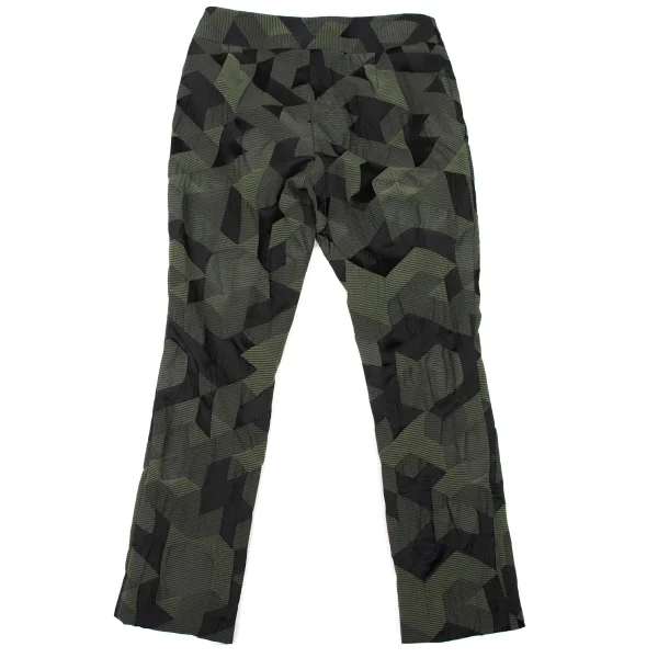 ISSEY MIYAKE Nylon Poly Geometric Jacquard Pants K-174041_009
