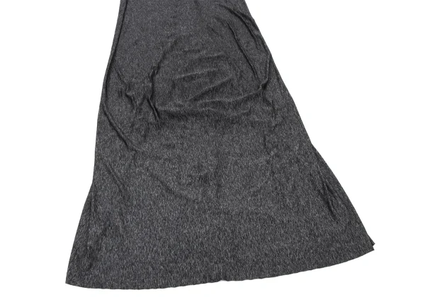 ISSEY MIYAKE FETE Rayon Blend Stretch Melange Tube Top Dress K-174042_005
