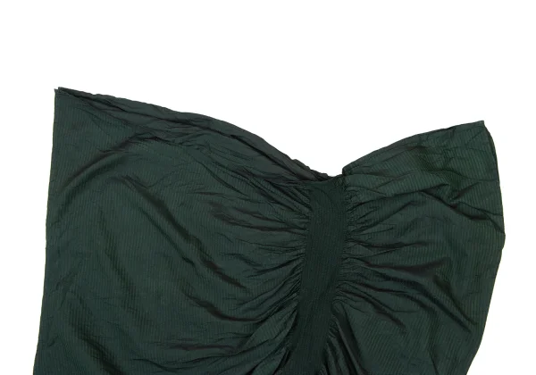 ISSEY MIYAKE FETE A-POC INSIDE Dyed Nylon Poly Asymmetric Gather Top K-174043_003