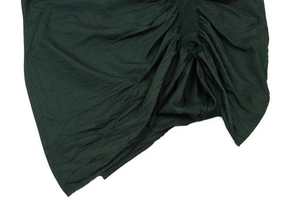 ISSEY MIYAKE FETE A-POC INSIDE Dyed Nylon Poly Asymmetric Gather Top K-174043_009
