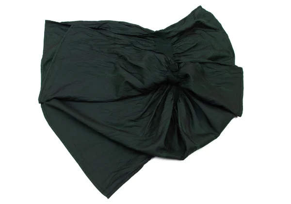 ISSEY MIYAKE FETE A-POC INSIDE Dyed Nylon Poly Asymmetric Gather Top K-174043_010