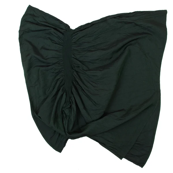 ISSEY MIYAKE FETE A-POC INSIDE Dyed Nylon Poly Asymmetric Gather Top K-174043_011