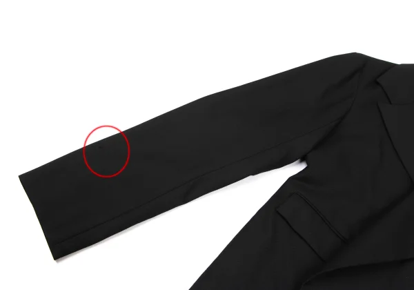 Ground Y Asymmetric Wool Gabardine Jacket K-174047_005