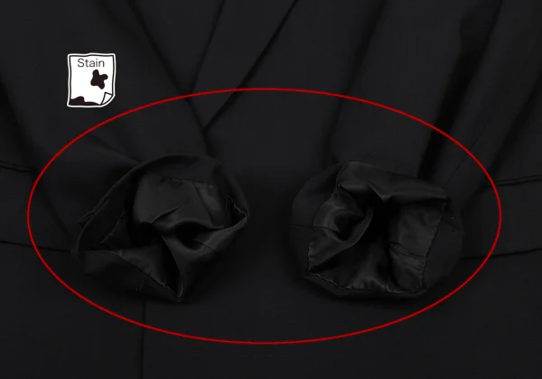 Y's for men Wool Double Breasted Jacket K-174050_008