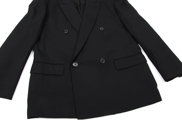 Y's for men Wool Double Breasted Jacket K-174050_009