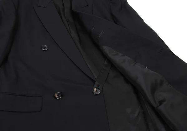 Y's for men Wool Double Breasted Jacket K-174050_013