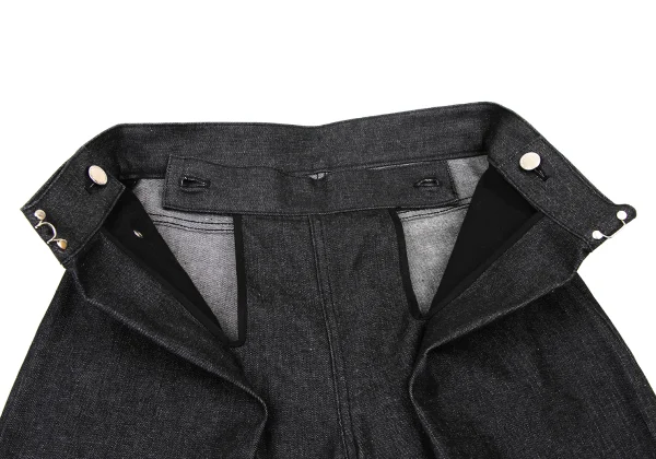 JOHN LAWRENCE SULLIVAN Front Wrap Design Baggy Jeans K-174052_004