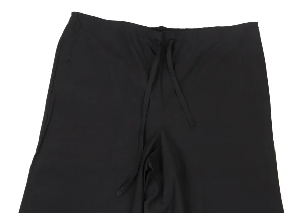 ASHA BY MDS Waist Drawstring Design Zigzag Trim Wide Pants K-174056_002