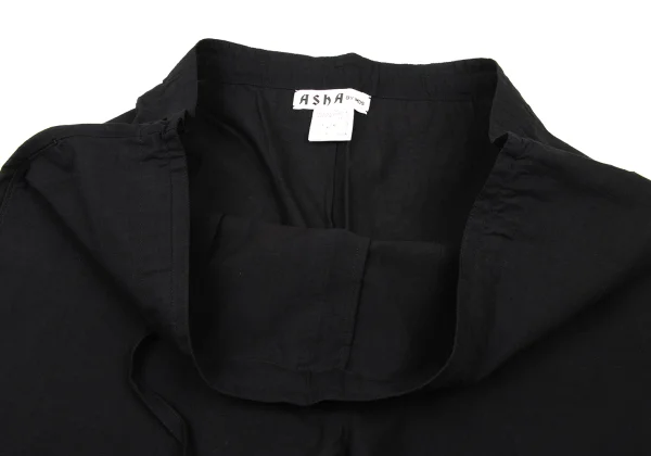ASHA BY MDS Waist Drawstring Design Zigzag Trim Wide Pants K-174056_004