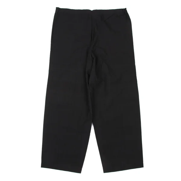 ASHA BY MDS Waist Drawstring Design Zigzag Trim Wide Pants K-174056_009