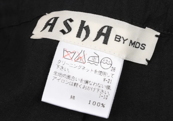 ASHA BY MDS Waist Drawstring Design Zigzag Trim Wide Pants K-174056_012