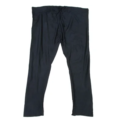 ASHA BY MDS Silk Waist Drawstring Design Zigzag Trim Pants