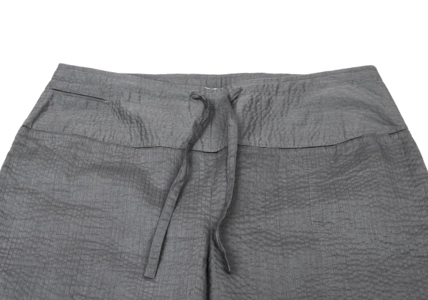 ASHA BY MDS Stitch Waist Drawstring Switching Pants K-174063_003