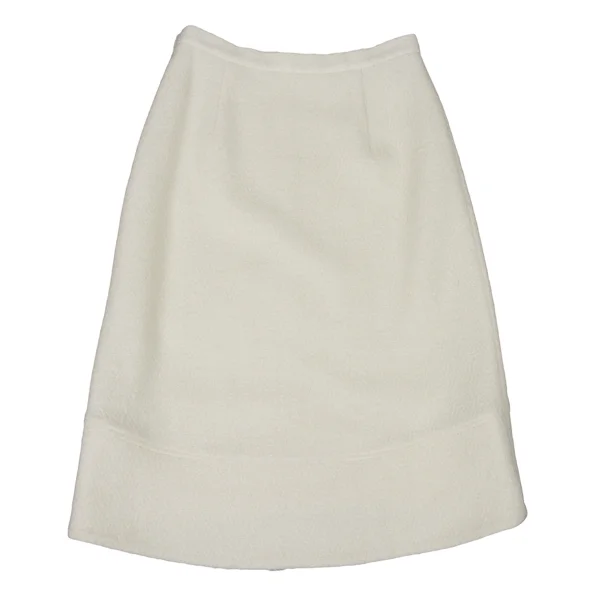 La Mode BALENCIAGA Wool Loop Tweed Skirt K-174065_002
