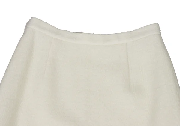 La Mode BALENCIAGA Wool Loop Tweed Skirt K-174065_003