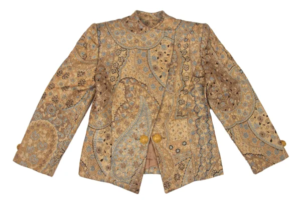 NINA RICCI Cotton Blend Glitter Jacquard Jacket K-174067_002