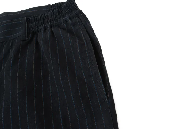 COMME des GARCONS HOMME DEUX Cotton Linen Stripe Tapered Pants K-174069_004