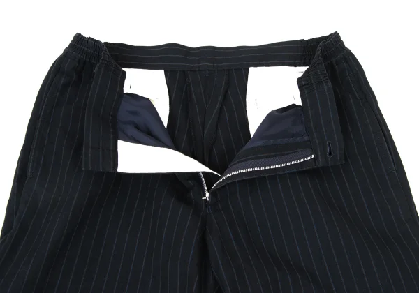 COMME des GARCONS HOMME DEUX Cotton Linen Stripe Tapered Pants K-174069_006