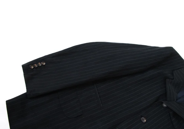 COMME des GARCONS HOMME DEUX Cotton Linen Stripe Jacket & Pants K-174070_004