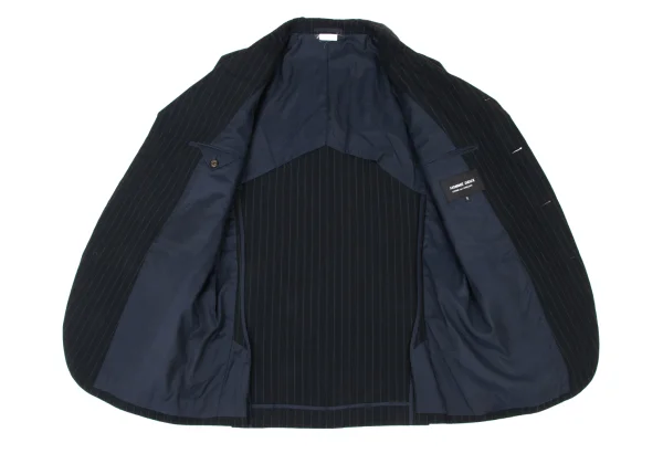 COMME des GARCONS HOMME DEUX Cotton Linen Stripe Jacket & Pants K-174070_008