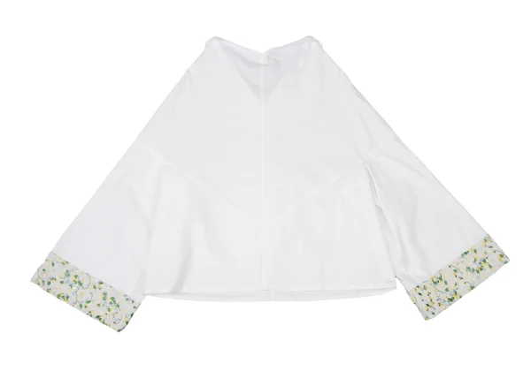 tricot COMME des GARCONS Cotton Floral Embroidery Blouse K-174071_012