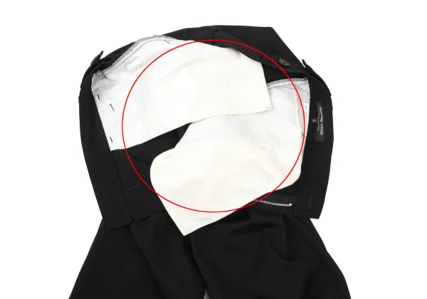 COMME des GARCONS HOMME DEUX Wool Gaba Tapered Pants K-174073_006