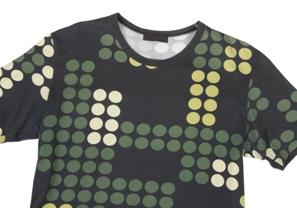 Y's for men Dot Print T-shirt K-174076_002