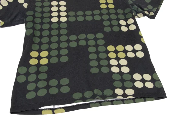 Y's for men Dot Print T-shirt K-174076_006