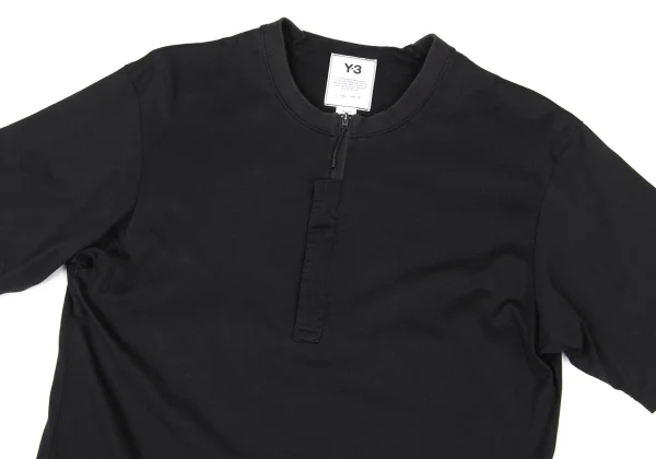 Y-3 Logo Print Half Zip T-shirt K-174077_002