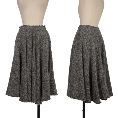 COMME des GARCONS Chunky Knit Flare Skirt