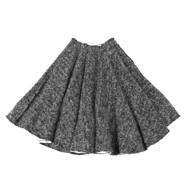 COMME des GARCONS Chunky Knit Flare Skirt K-174079_002
